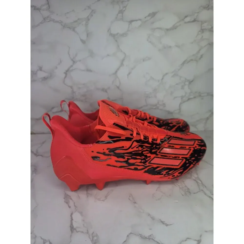 Adidas Adizero 12.0 Poison Football Cleats - Solar Red - IG7207 Men’s Size 14